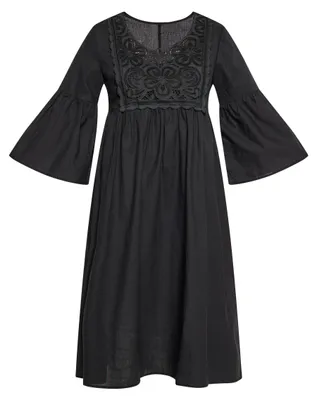 Image de Robe ALBEE pour femme - noire, XXL