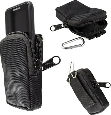 Produktbild von Canvas Tasche für Dexcom G6 in schwarz