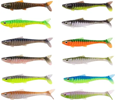 Produktbild von Zeck Fishing Baby Rippler 12 cm Vio Greenie DLX 3 Stück