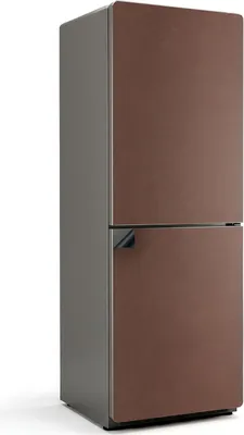 Obrázok produktu pre Farba hnedá - Magnetický kryt chladničky - Dekoratívna magnetická fólia do kuchyne - Magnetická dekorácia na chladničku - Samolepiaca magnetická tabuľa - Magnetická fólia na dvere chladničky - 70x190 cm