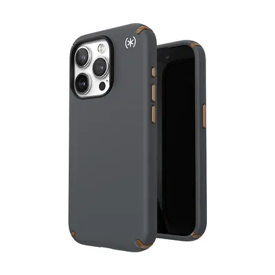 Zdjęcie produktu dla Speck Presidio2 Pro, Pokrowiec, Apple, iPhone 15 Pro, 15,5 cm (6.1"), Szary