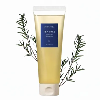 Zdjęcie produktu dla Szampon do włosów Oczyszczający Aromatica Tea Tree Purifying Shampoo 180ml