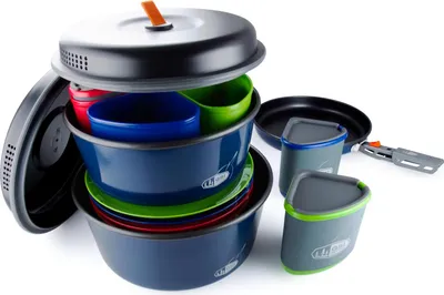 Produktbild von GSI Outdoors Topfset Bugaboo Camper 2 & 3 L, 1673 g, set; 44221