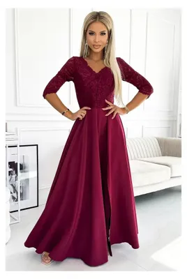Produktbild von Kleid NUMOCO AMBER 309-9 ROT Größe: S