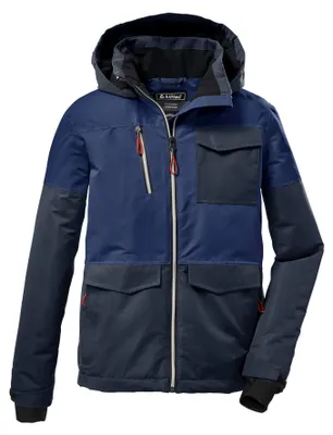 Obrázek produktu pro Killtec, chlapecká outdoorová bunda, funkční bunda s kapucí a sněžným lemem, model KOW 29 BYS