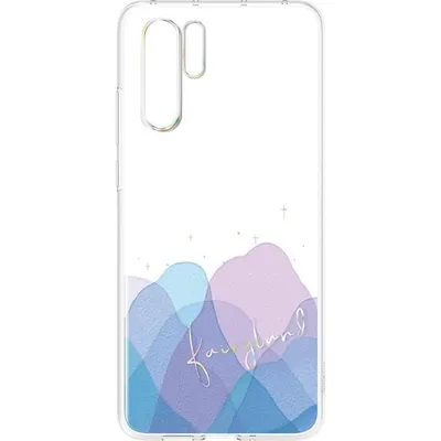 Produktbild von Huawei P30 pro - Clear Case, Iridescent Fairyland, Original Huawei Zubehör, NEU