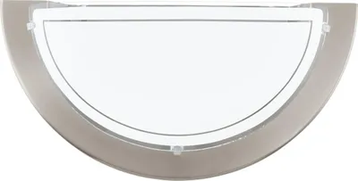 Produktbild von Eglo Wandleuchte WL/1 NICKEL-MATT GLAS'TROY'