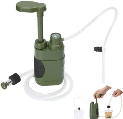 Produktbild von Tragbares Wasserfilter für Outdoor, 5000 Liter, Camping, Wandern