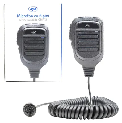 Produktbild von PNI Ersatzmikrofon für CB Escort HP 9500, 8900, 8000L 6-poliger Radiosender
