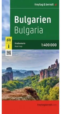 Obrázek produktu pro freytag & berndt Silniční mapa Bulharska 1:400 000