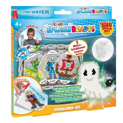Produktbild von Craze 11065, Splash Beadys Schablonen Boys, 5er Set