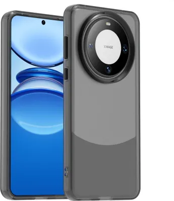 Obrázek produktu pro Pouzdro pro Huawei Mate 60, tenké poloprůhledné matné nárazuvzdorné pouzdro na telefon Černý
