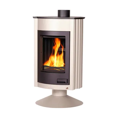 Image de HS FLAMINGO poêle MASTERFLAMME Medie II - crème