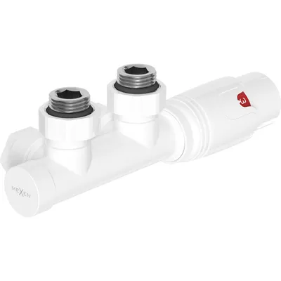Produktbild von Mexen G00 Thermostat-Set, Duplex, DN50, weiß - W907-900-20