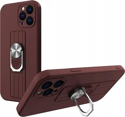 Produktbild von Ring Case Etui mit Halterung für Samsung Galaxya42 Braun