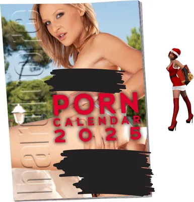 Produktbild von Pin Up Kalender 2025 P*rn & Erotik Magnet Sexy Xmas Girl