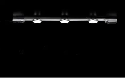 Produktbild von Ritos LED Unterbauleuchte LightRacer 60cm Silber 3 x 1,7W 160lm Tageslicht 5500K mit Sensor