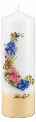 Produktbild von Geburtstagskerze "Alles Gute" 25 x 8 cm