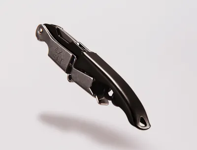 Fuchs Multifunktionales Kellnermesser schwarz Serie Rapido Safety