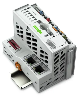 Feldbuscontroller 2x Ethernet, Kunststoff, 1 St., 20x5x34 cm