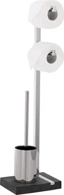 Produktbild von Toilettenbürstenhalter Edelstahl schwarz