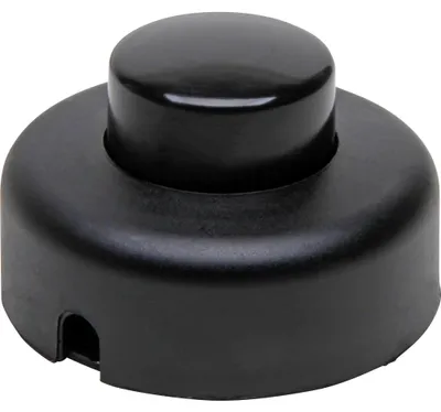Productafbeelding van Kopp Vloerschakelaar 1-polig - 2A 250V - 300W - Zwart
