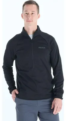 Produktbild von Marmot Herren Jacke Leconte Fleece 1/2 Zip Schwarz S