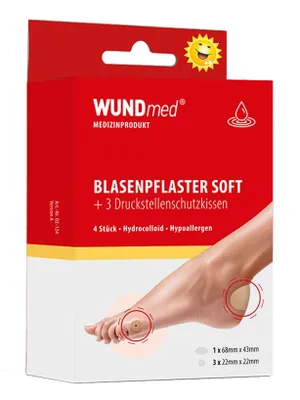 Produktbild von WUNDMED Wundverband Blasenpflaster & Druckstellenschutz