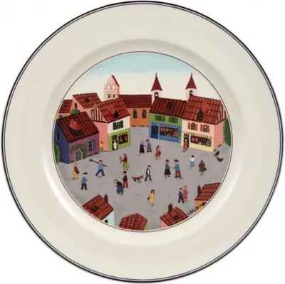 Imagen del producto de Plato para servir de diseño "Naif", colección "Dorf", 271 mm | Villeroy & Boch | N.º de artículo: 1023372625 | EAN: 5450102206230