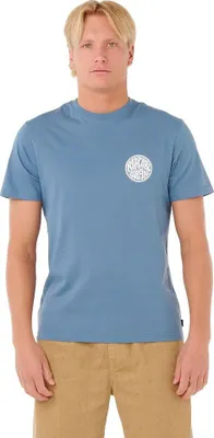 Productafbeelding van Rip Curl Drifter T-shirt met korte mouwen, blauw, maat XL, voor heren, kleur blauw, maat XL