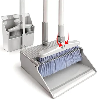 Immagine prodotto di Spruzzino e panno in microfibra - Set per la pulizia - Per la pulizia della casa - Manico lungo - 130 cm - Bianco