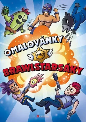 Immagine prodotto di Libri da colorare a tema Brawl Stars