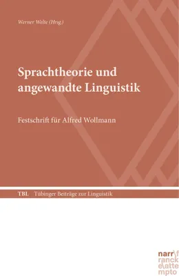 Produktbild von Sprachtheorie und angewandte Linguistik