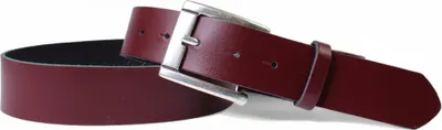 Produktbild von FRONHOFER Damen Ledergürtel 4 cm mit altsilbernen Gürtelschnalle, echt Leder
