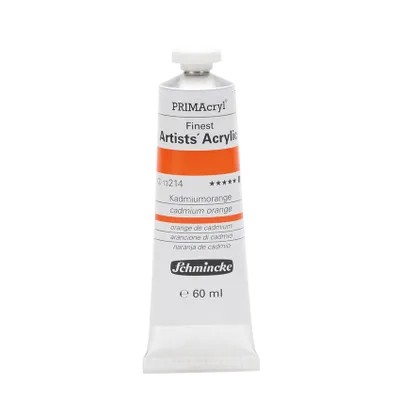 Produktbild von Schmincke 60ml PRIMAcryl Kadmiumorange Acryl 13 214 011