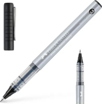 Produktbild von Faber-Castell Tintenroller Free Ink schwarz 0.5mm