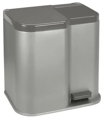 Zdjęcie produktu dla Curver Duo Pedaalemmer 15L+6L Zilver/Zwart