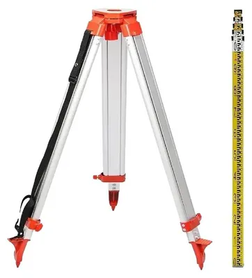 Image de Trépied de nivellement laser, réglable en hauteur, aluminium professionnel