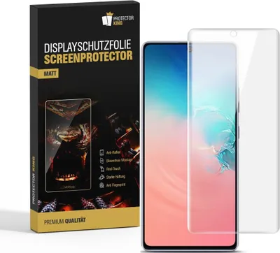 Produktbild von 3x Displayschutzfolie für Samsung Galaxy S10 Lite ANTI-REFLEX Displayfolie MATT