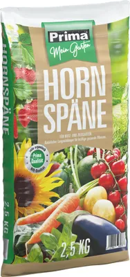 Produktbild von Organischer Horn Gartendünger 2,5kg für Obst, Gemüse und Zierpflanzen mit Langzeitwirkung
