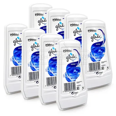 Produktbild von Glade Duftgel Lufterfrischer Marine 8er Pack, 8x 150 g