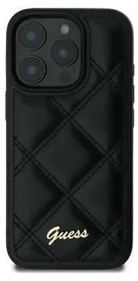 Immagine prodotto di Guess Guhcp16Mpsqsqsk Custodia rigida per Iphone 16 Plus 6.7 Czarny/Nero con logo in metallo trapuntato