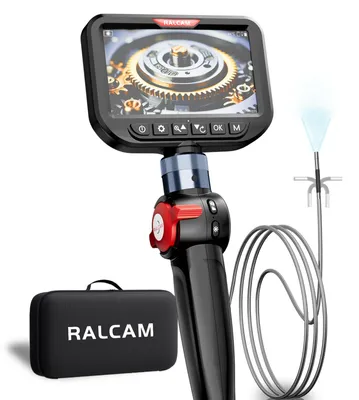 Image de Caméra endoscopique avec éclairage, écran HD de 5 pouces, sonde de 3,9 mm, étanche IP67