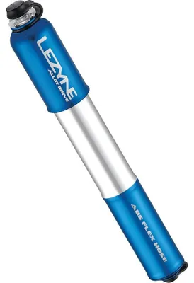 Produktbild von Lezyne Alloy Drive, Handluftpumpe, Blau, Silber, I-Typ-Griff, 6,2 bar, Aluminium, 128 g