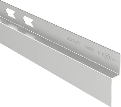 Obrázek produktu pro Mexen Line-B stěnová spádová lišta 120 cm levá, inox - 181002120L