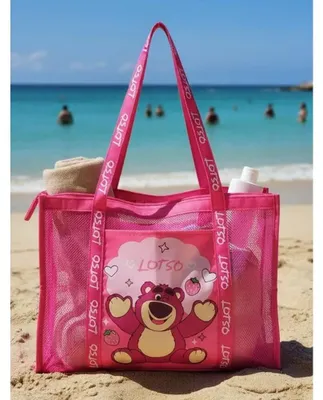 Produktbild von Disney Pixar Toy Story Lotso Strandtasche aus Netzstoff
