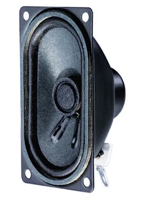 Produktbild von Visaton SC 4.7 ND, TV/ Monitorlautsprecher, 2 W, 4 W, 8 Ohm, 220 – 20000 Hz, -25 - 70 °C