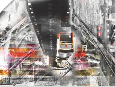 Produktbild von ARTland Poster Moderne Kunst Größe: 40x30 cm