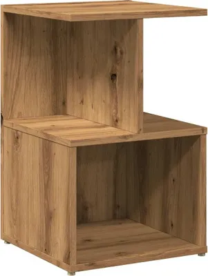Image de vidaXL Table de nuit Artisan-Chêne 35x35x55 cm Bois composite