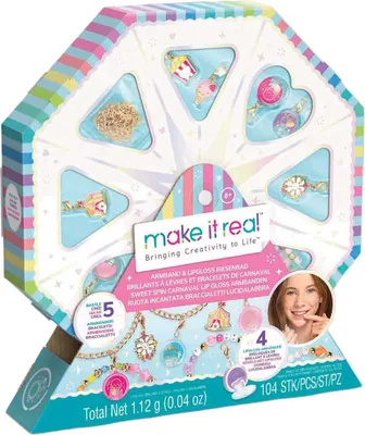 Produktbild von Spectron Lipgloss Armbänder Set Basteln Schmuck Kreatives Spielzeug